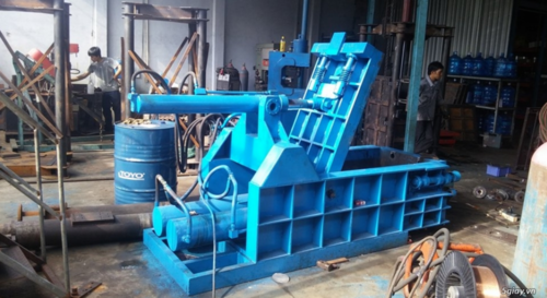 Máy Ép Sắt Phế Liệu Giá Rẻ | Cơ Khí Thành Công Bảo Hành Lâu Dài